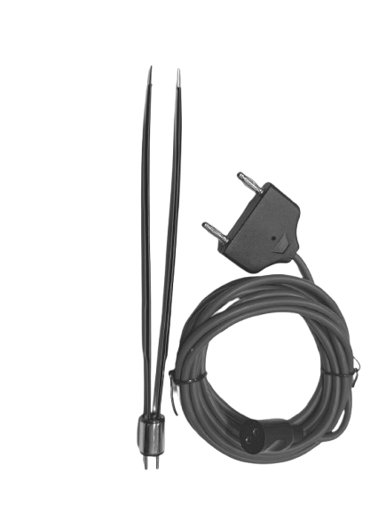 Bipolar diathermy forceps for use with Valleylab/Bovie/Ethicon, Lamidey/Conmed 500 and Soering.