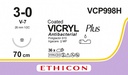 VCP998H - COATED VICRYL Plus Antibacterial (polyglactin 910) Suture