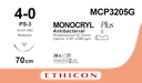 MCP3205G - MONOCRYL Plus Antibacterial (poliglecaprone 25) Suture