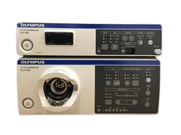 Olympus™ CV-190 and CLV-190 with Water bottle and Connecting cable and keyboard