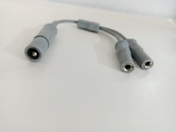 Bipolar Biclamp cable for diathermy units